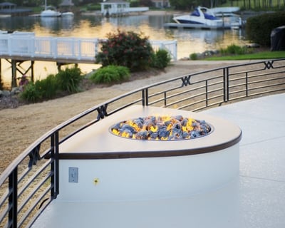 Electric fire pit